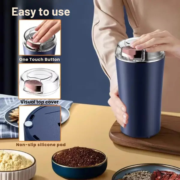 PureGrind™ – Fresh Grounds, Perfectly Pulled | Grind Your Favorites in Seconds