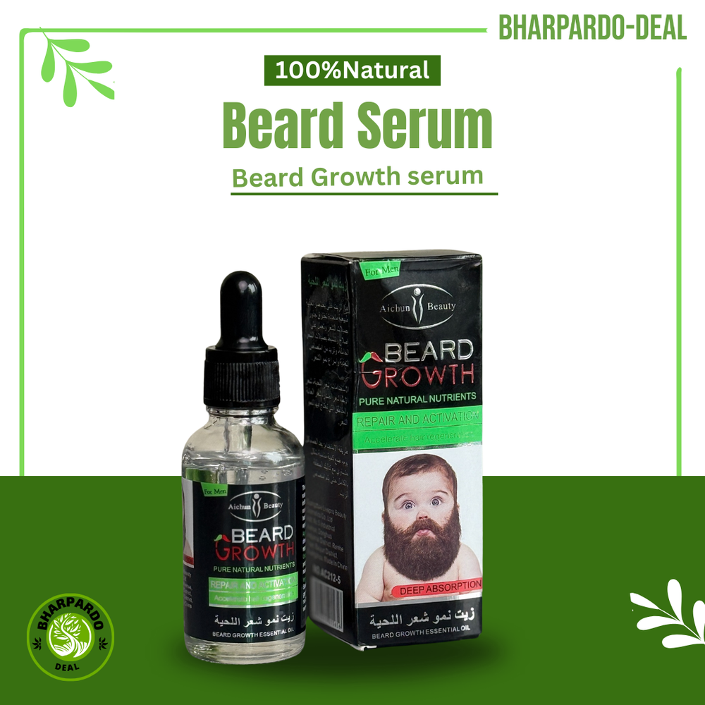 Number #1 Beard Growth Serum🇳🇵