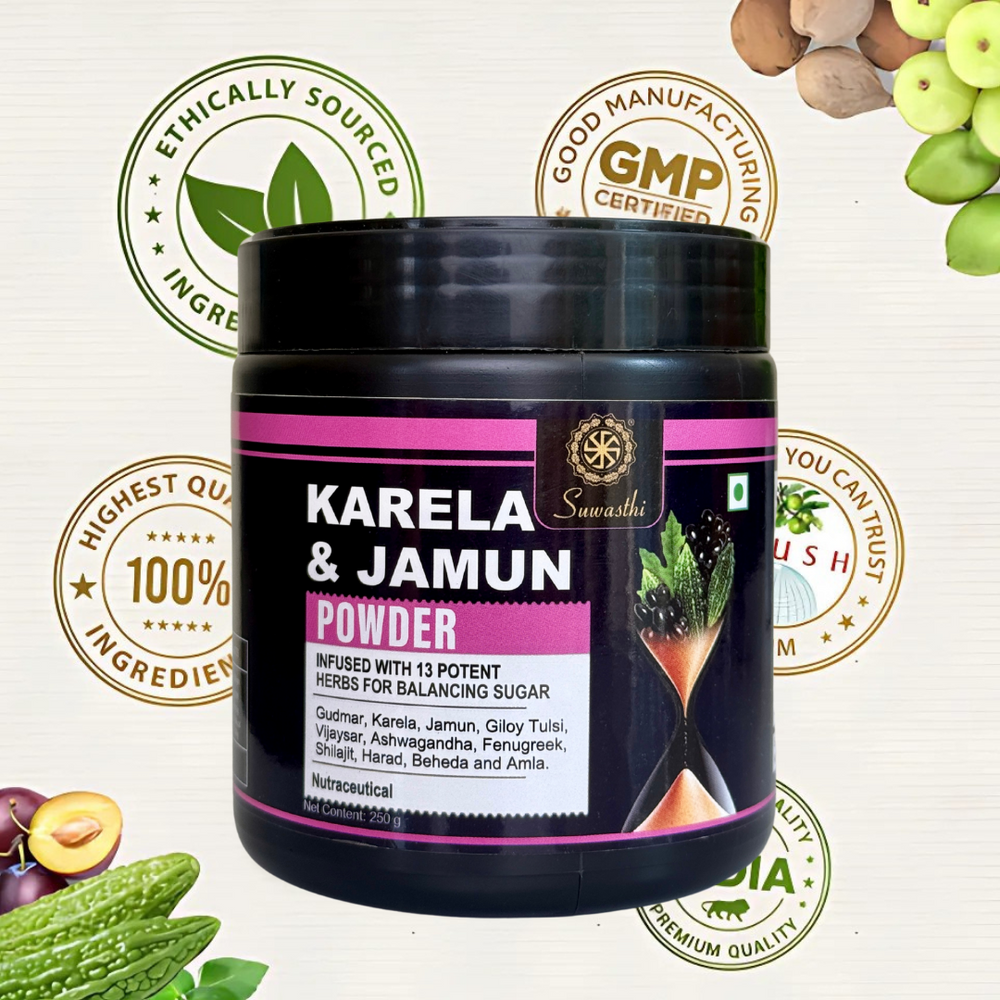Karela Jamun Powder | Manage Blood Sugar Naturally