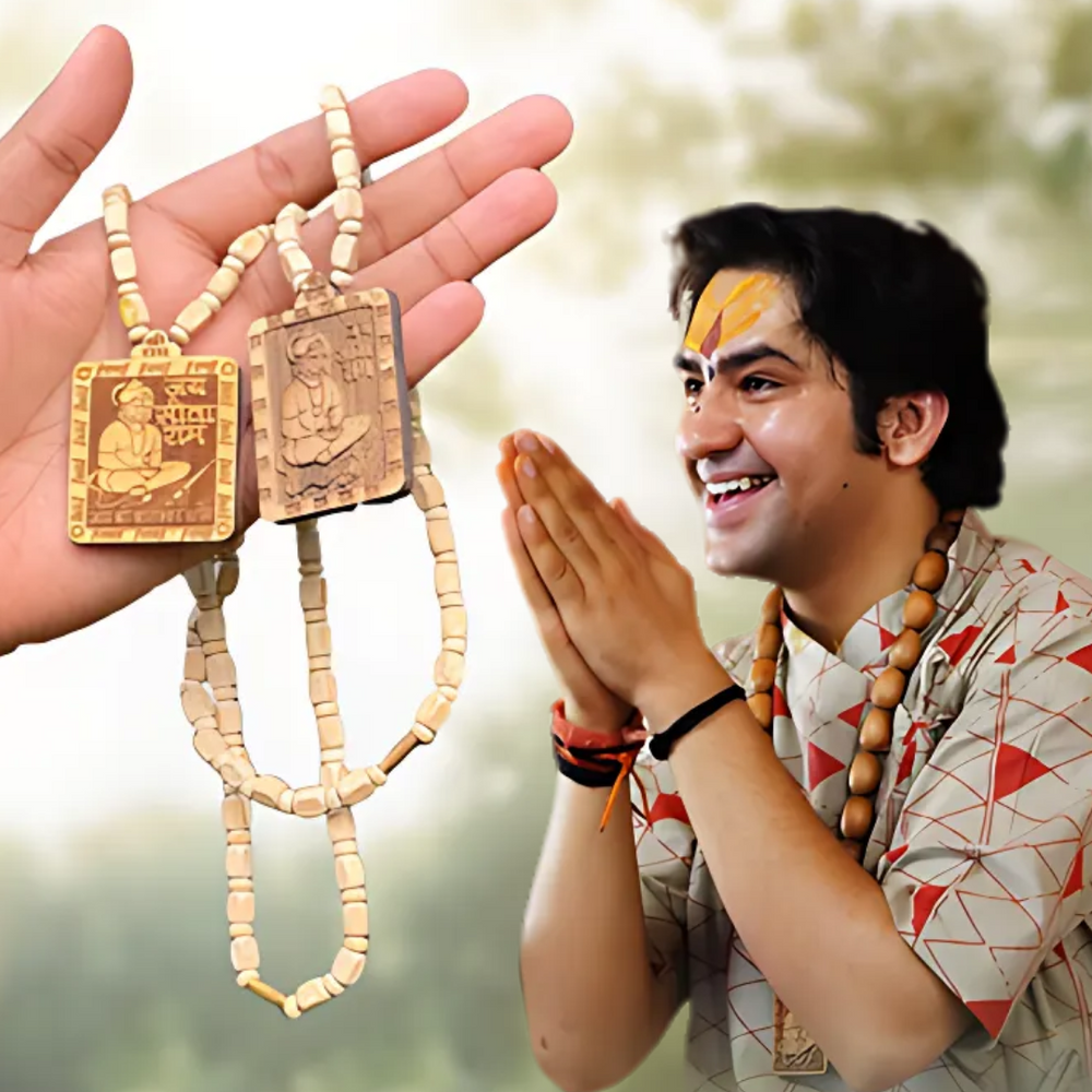 𝐁𝐮𝐲 𝟏 𝐆𝐞𝐭 𝟏 𝐅𝐫𝐞𝐞 - Bageshwar Dham Authentic Tulsi Mala (100% Original तुलसीको माला)