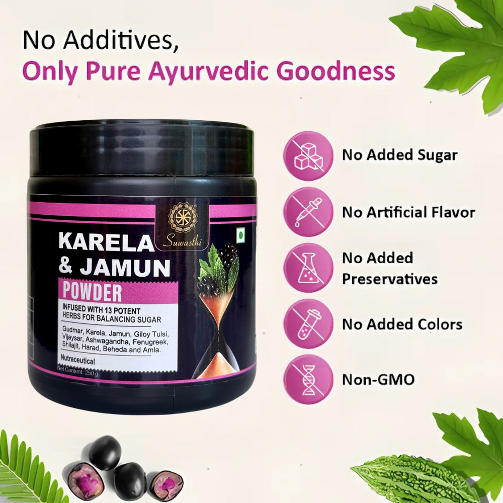 Karela Jamun Powder | Manage Blood Sugar Naturally