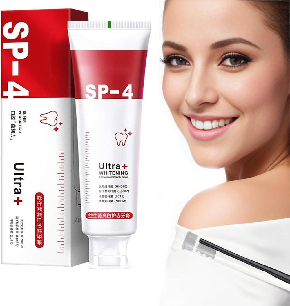 SP-4 Probiotic Whitening Toothpaste – Bright Smile, Strong Enamel!