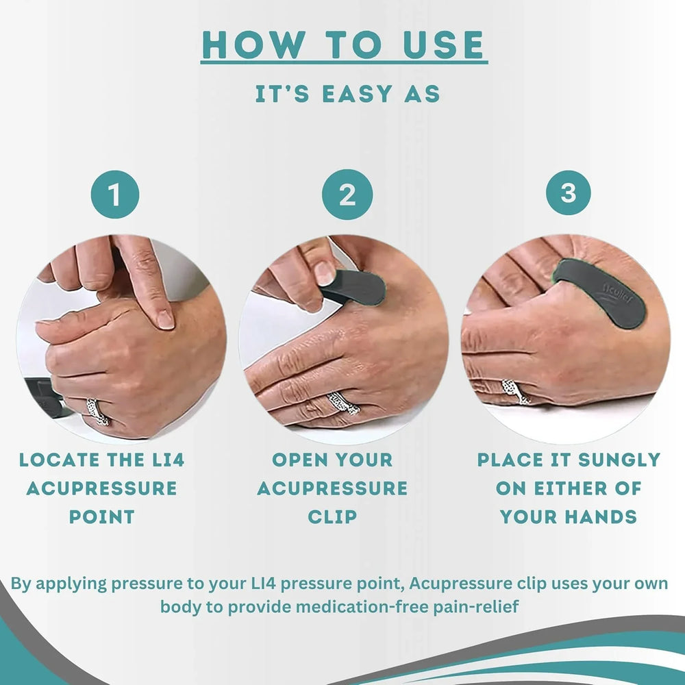 Acupressure Clip For Diabetics/Sugar - Buy 1 Get 1 Free | Buy 2 Get 2 Free |