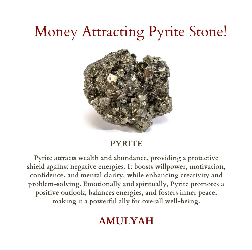 Money Magnet Pyrite Pyramid (50% OFF)