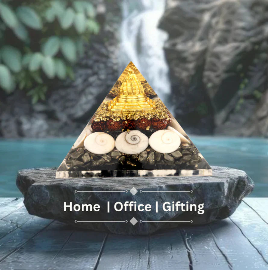 Money Magnet Pyrite Pyramid (50% OFF)
