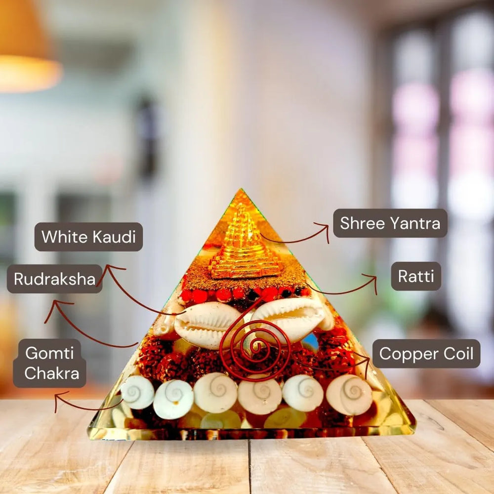 Laxmi Pyramid Shree Gomti Yantra