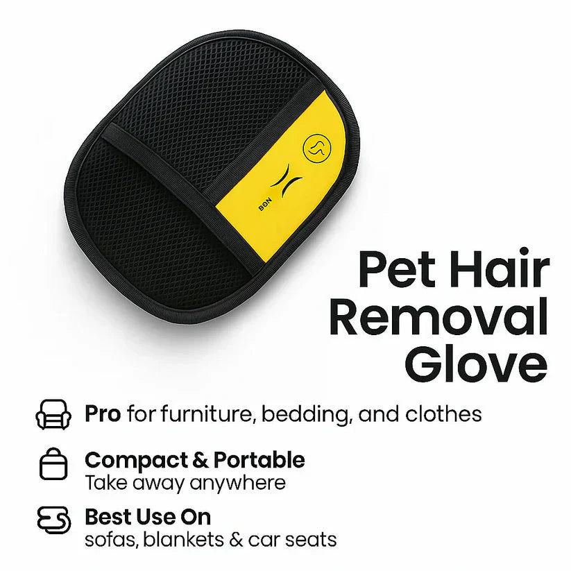 FurSweep™ Hair Removal Glove for Pets, Clothes & Furniture